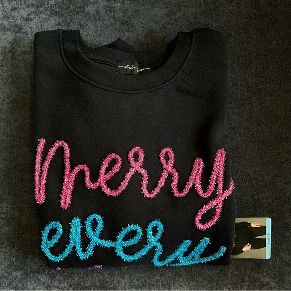 NWT State Of Mine Women's Sparkle Sweatshirt - Picture 11 of 16